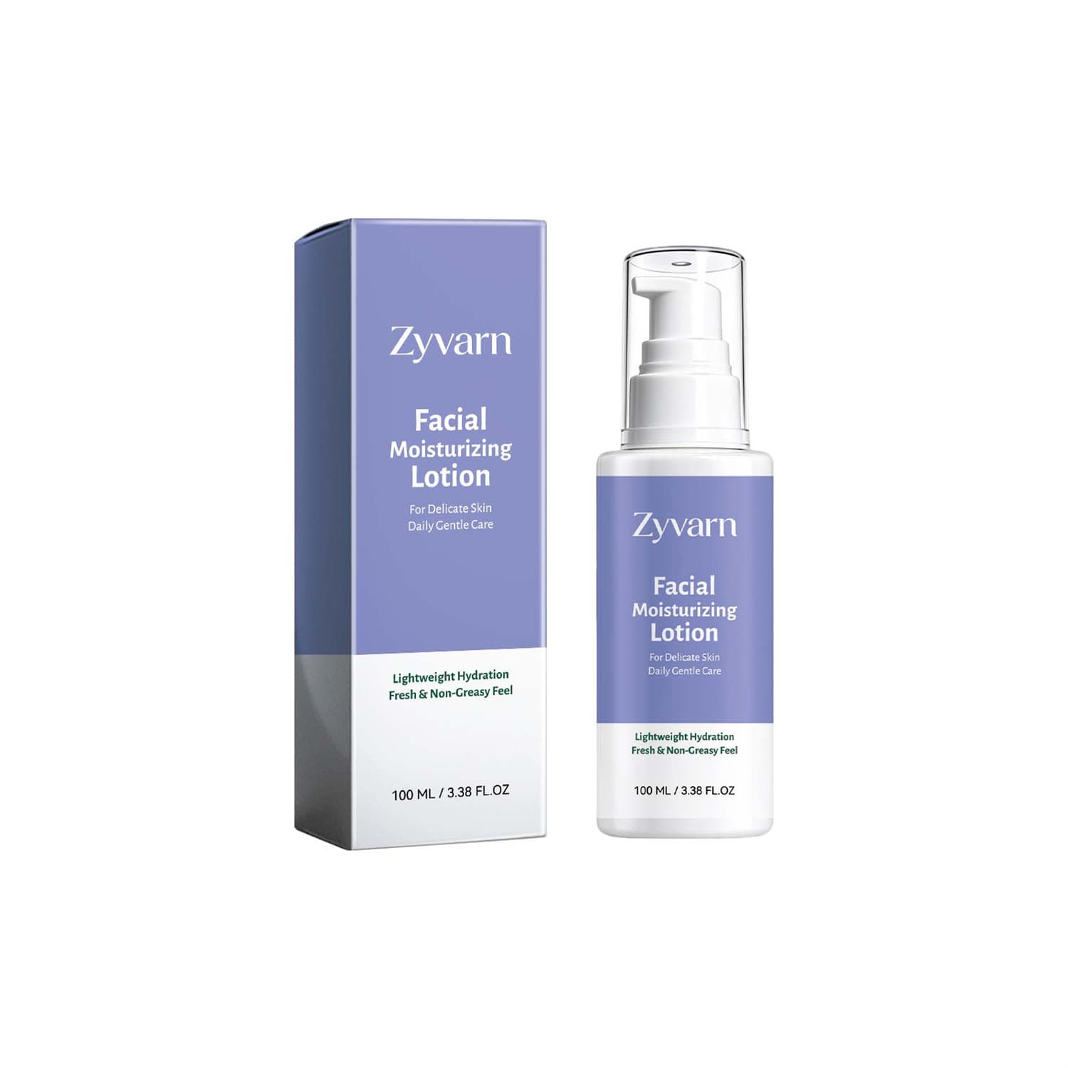 Facial moisturizing lotion