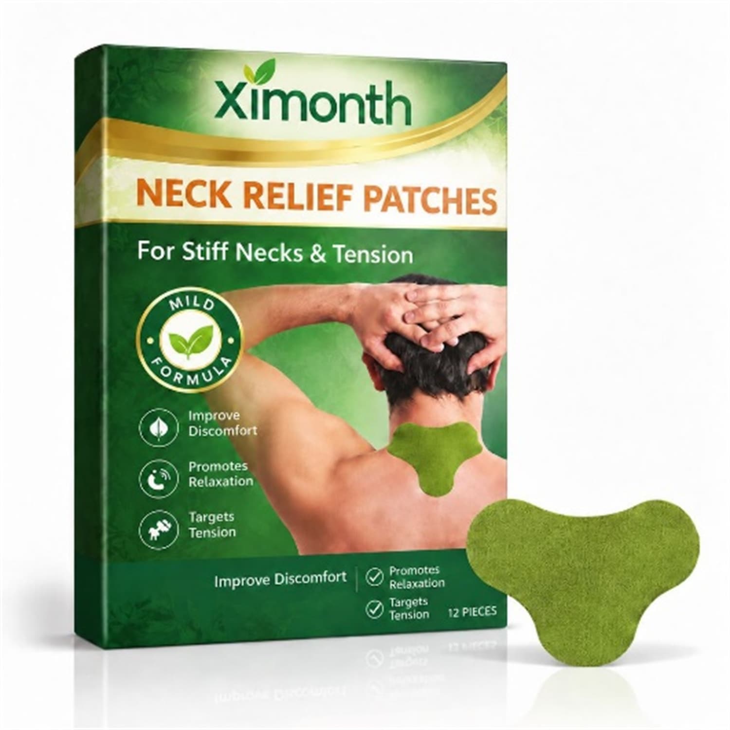 Neck soothing patch