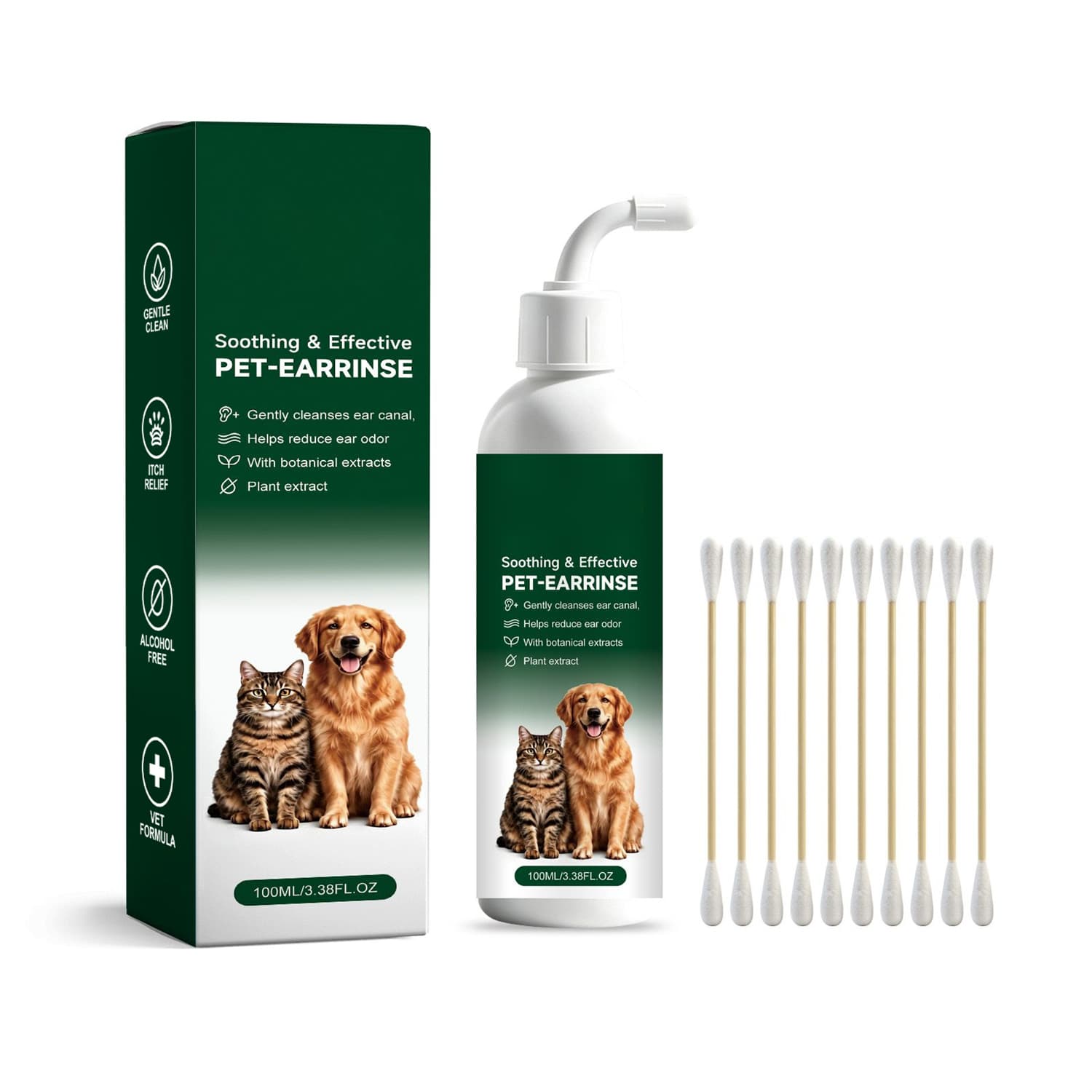 Pet ear cleaner