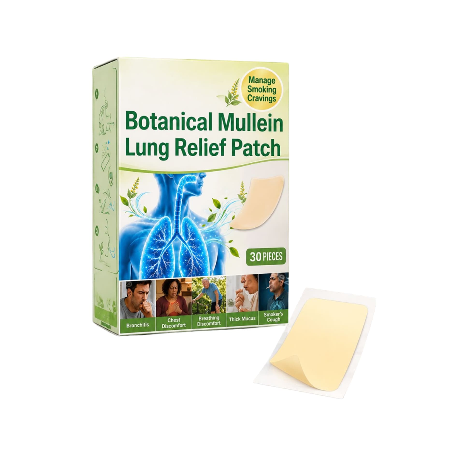 Lung soothing patch