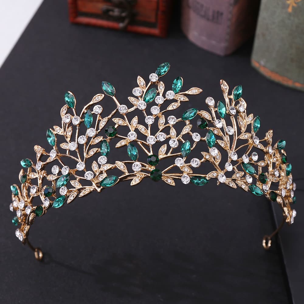 Couronne vintage en strass