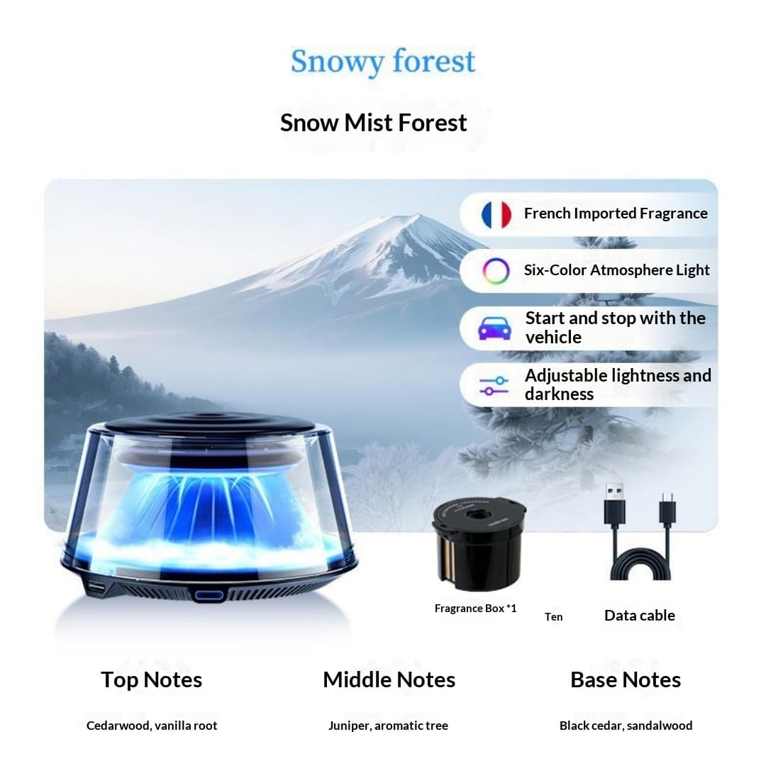 Mountain Car-Sized aromatherapy automatic spray