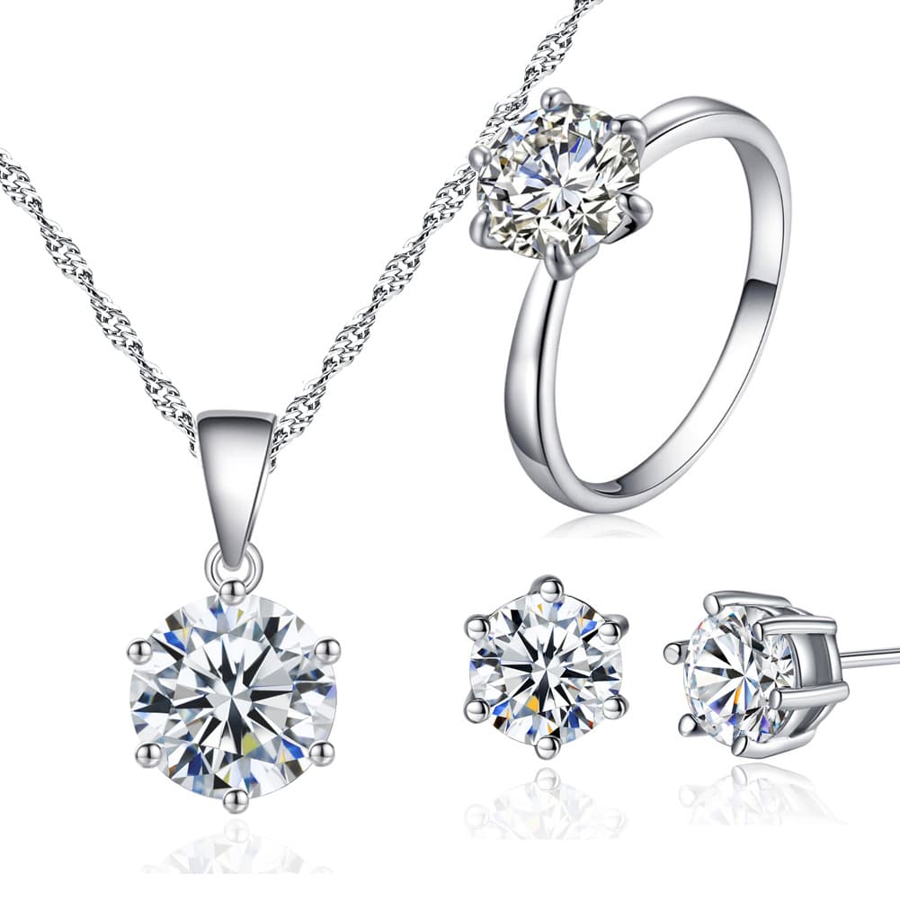 Korean Bridal Wedding Jewelry Set
