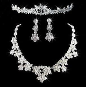 Bridal accessories , three sets necklace, European and American