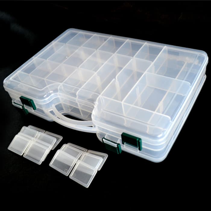 Sub box, double deck, sub bait fake storage large capacity