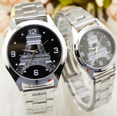 Eiffel tower wrist watch