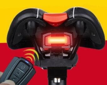 Remote control bicycle alarm intelligent bike tail light