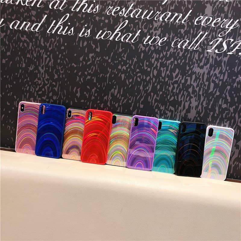 Marble shockproof silicone phone case cover