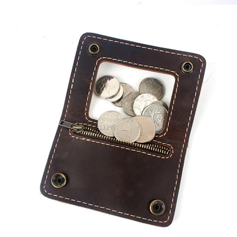 Square coin purse change