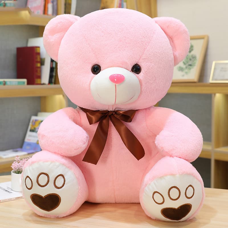Brown bear doll scissors machine grasping stall