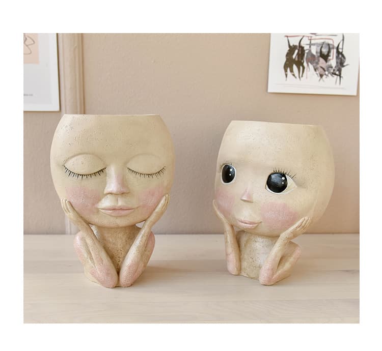Pot visage