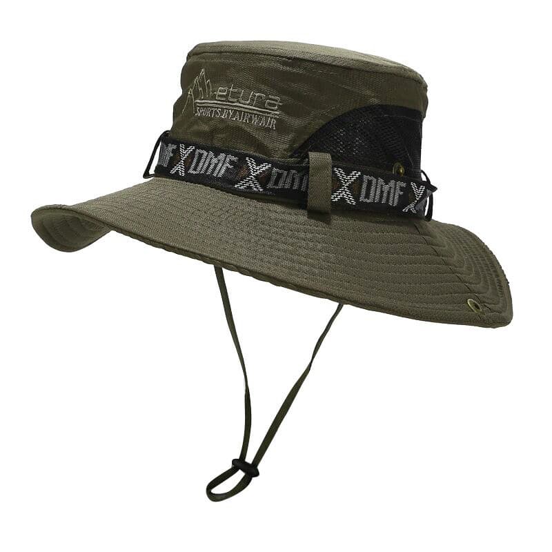 Men's outdoor summer sunshade cover face fisherman straw hat fishing