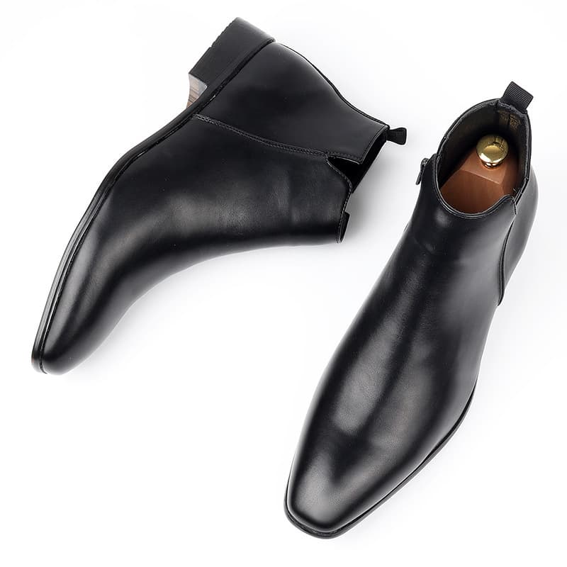 Men's Square Toe Ankle Boots
