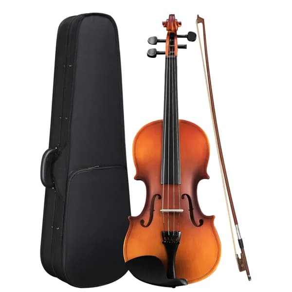 Brand 3/4 acoustic violin set (includes case, bow, rosin, tuner