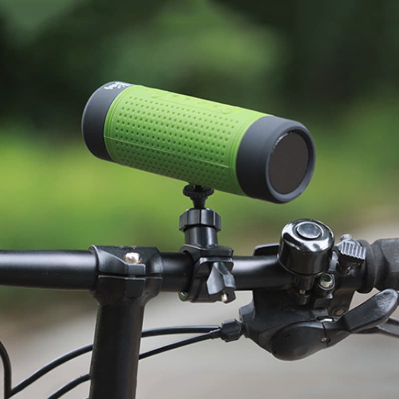 Mini bicycle outdoor Bluetooth speaker card radio flashlight stereo