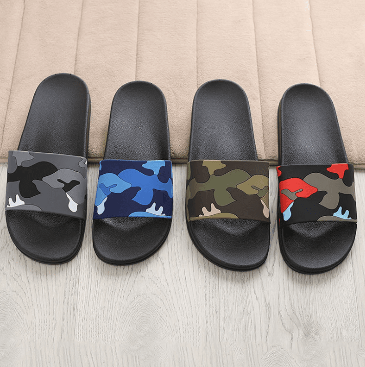 Indoor Slippers Extra Large Men's Home Bathroom Sandals and Slips