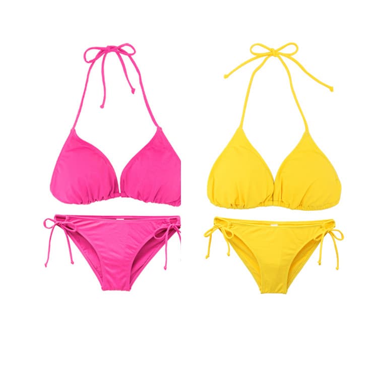 Multicolor bikini sets