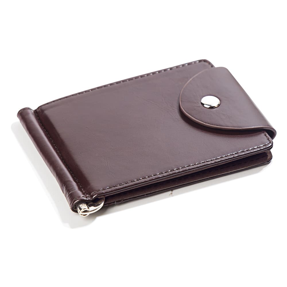 PU leather wallet short men's