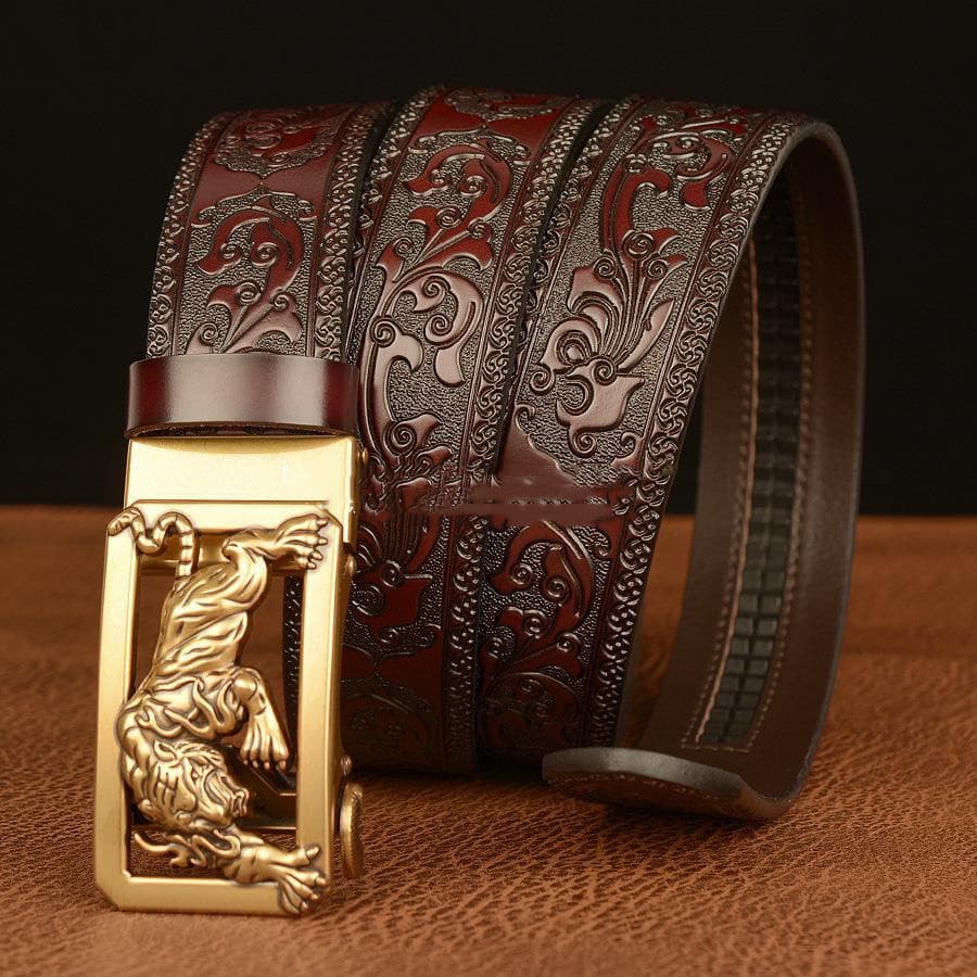 Automatic buckle casual men belt personality