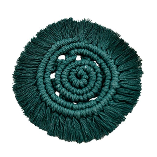 Sous-verres en macramé