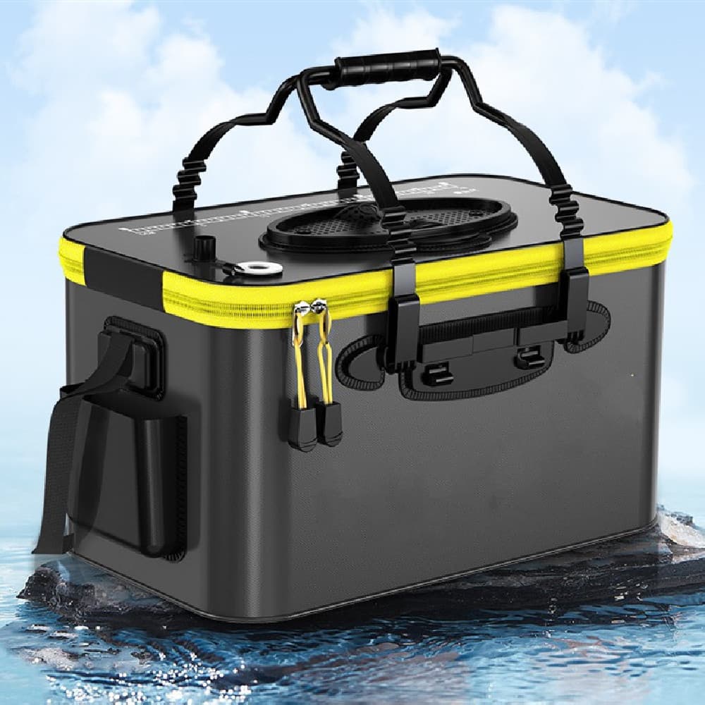 Thickened fish protection bucket fishing box