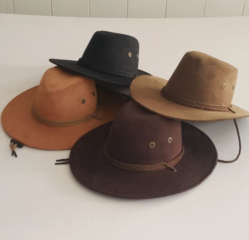 Big Along The Chicken Skin Velvet Western Rope Rider Hat Cowboy Hat