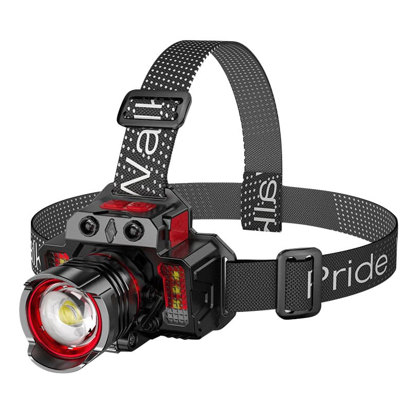 Strong light induction outdoor portable home led head lamp