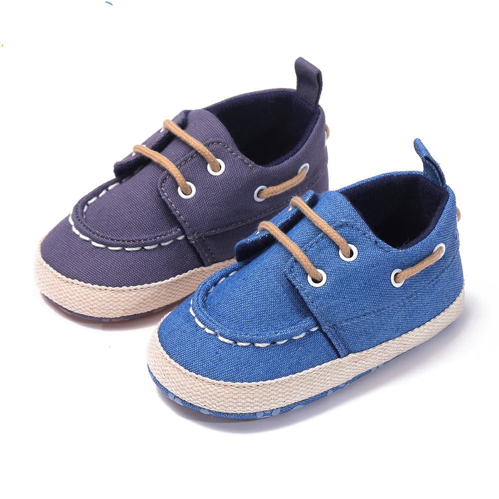 Canvas shoes boys baby peas Soft-soled Non-slip toddler