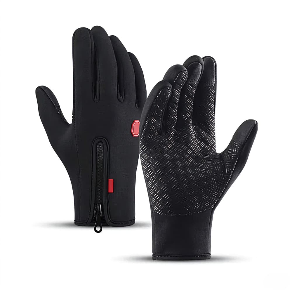 1 pair winter touchscreen gloves for men women, windproof Anti-Slip