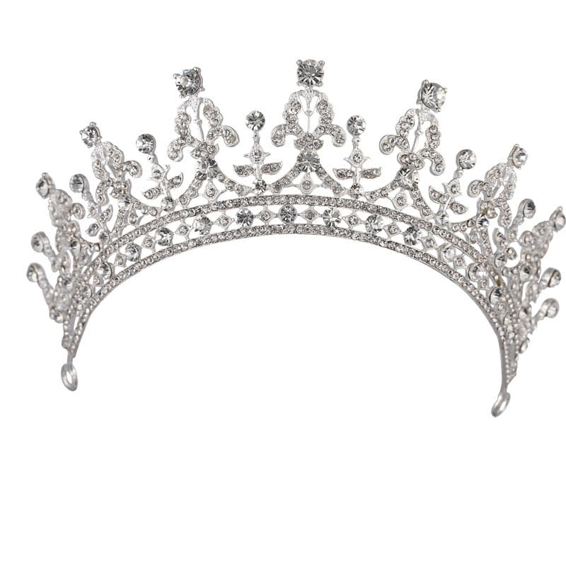 Queen bridal wedding crown headdress