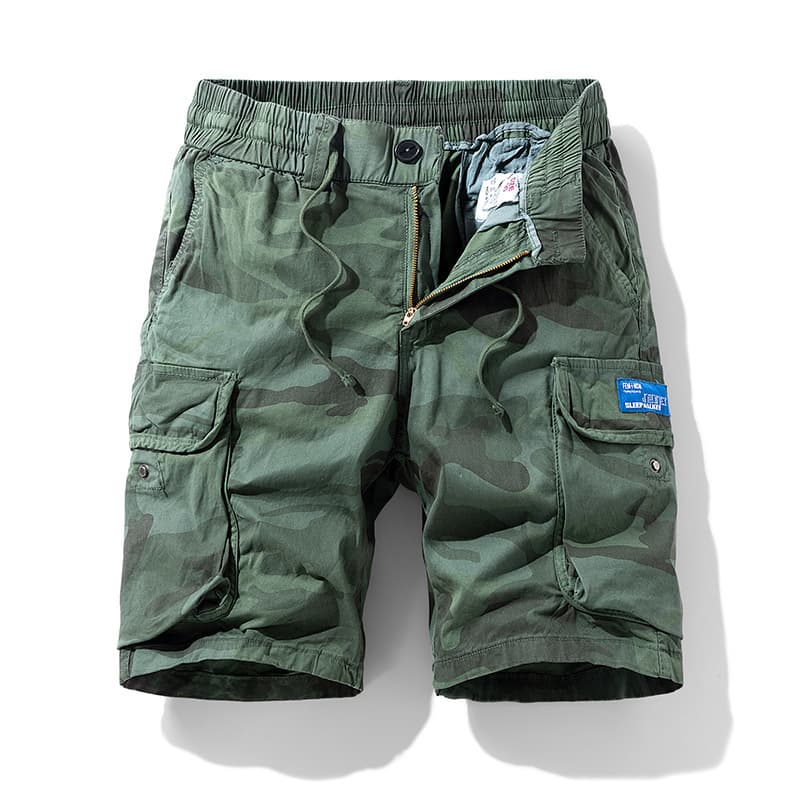 Camouflage Work Clothes Sports Shorts Men
