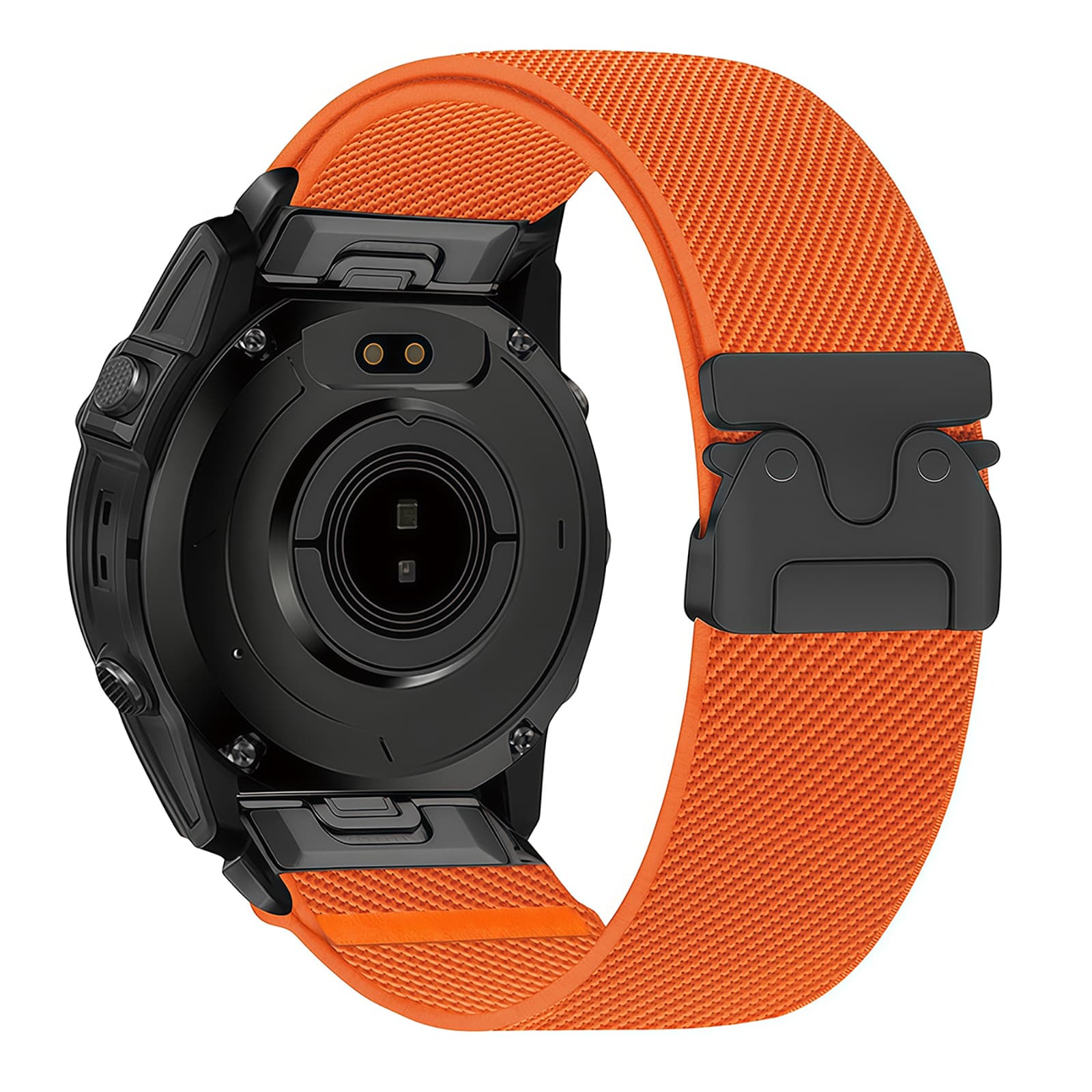 Quick-release nylon elastic buckle watch strap