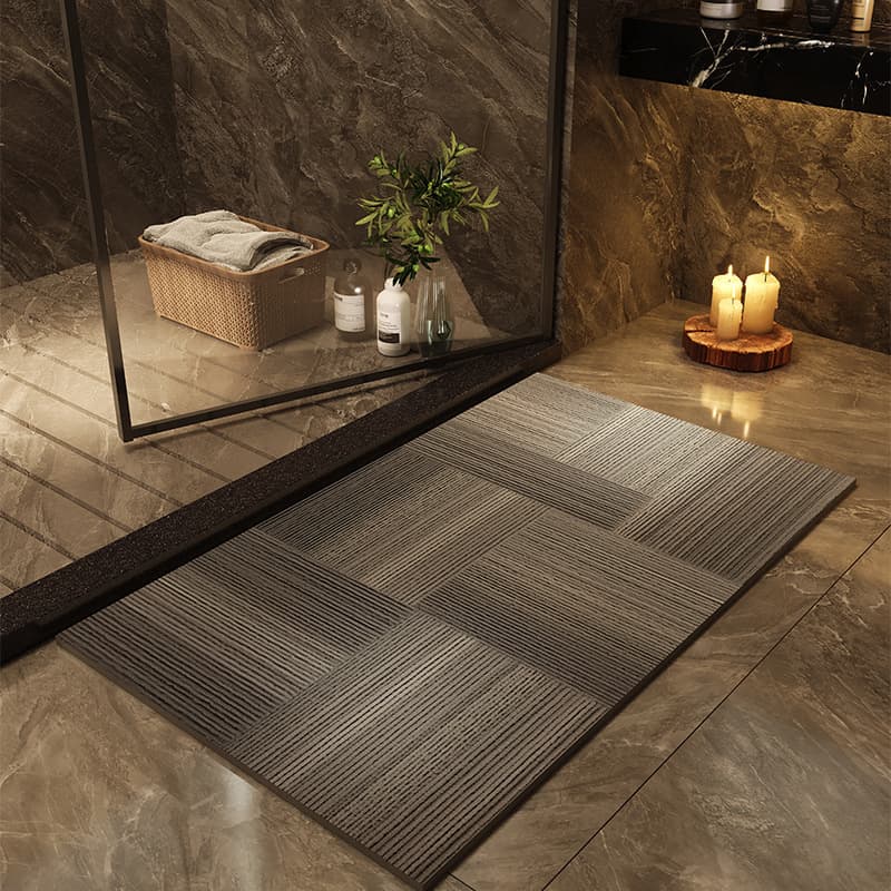Printed Quick-drying Water-absorbent bathroom floor mat