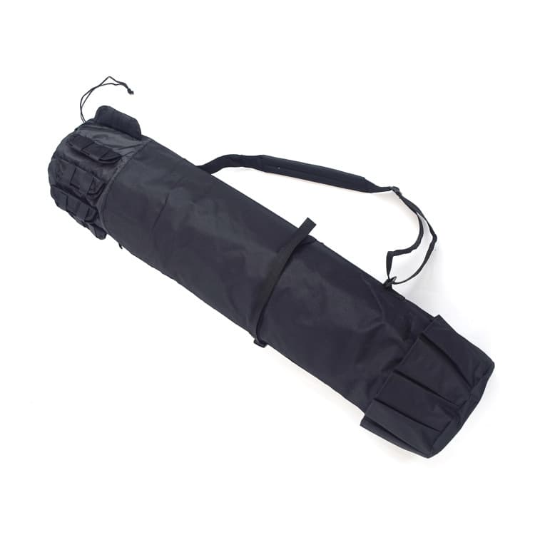 Fishing rod gear cylindrical bag