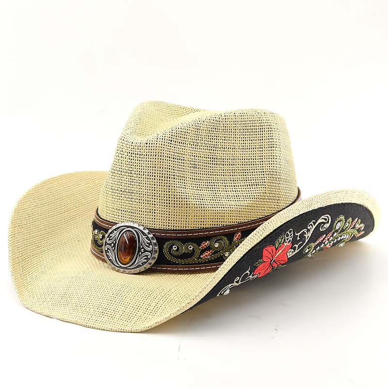 Cowboy hat tibet tourism photo beach Sun-proof