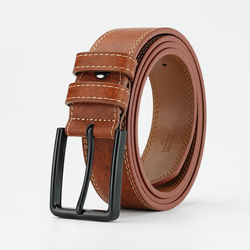 Ceinture rétro en cuir
