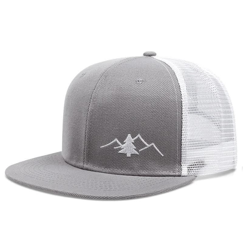 Outdoor Trucker Embroidered Baseball Cap Men