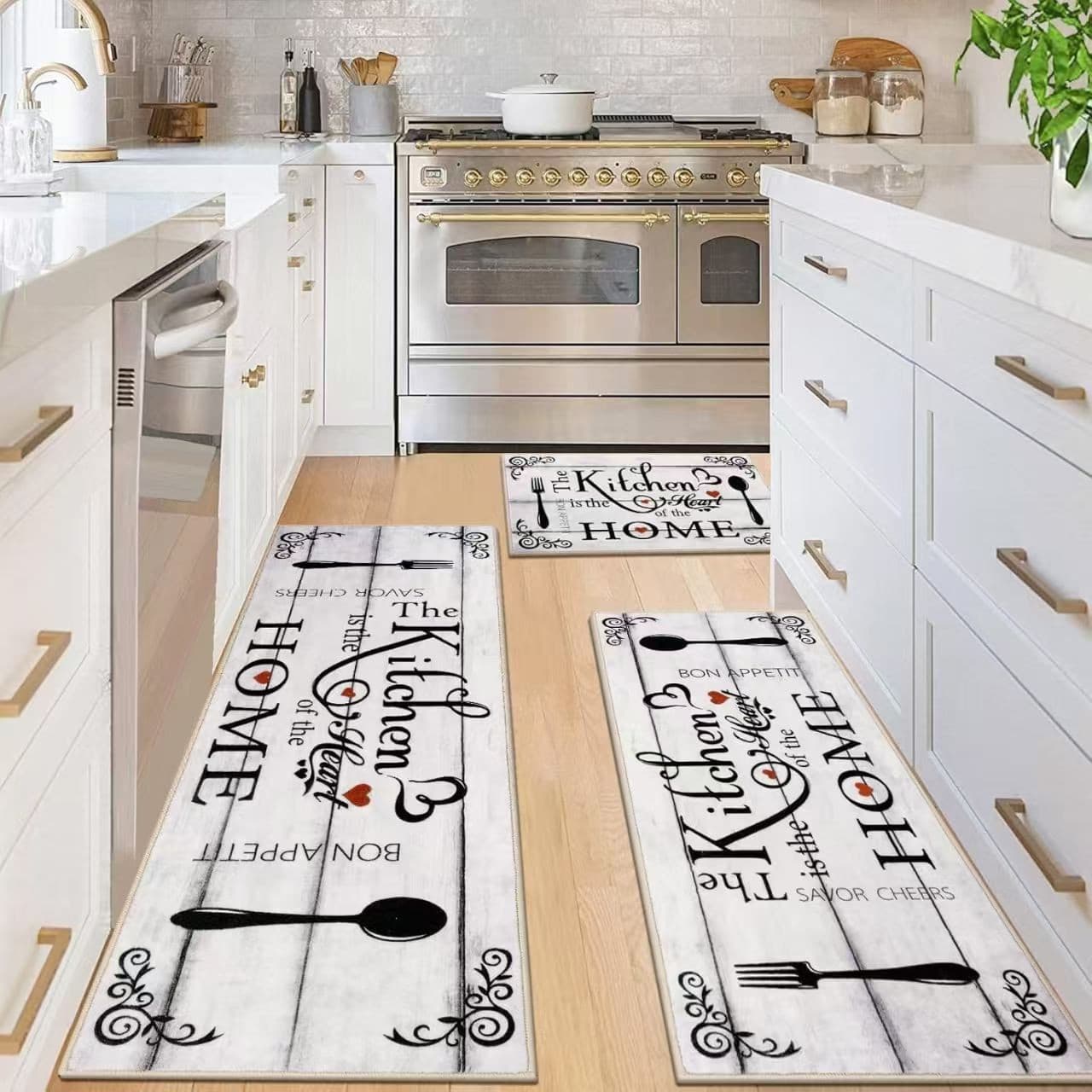 Simple American- kitchen mat for home use