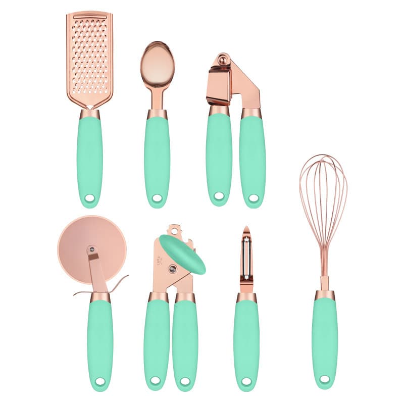 Kitchen household peeler gadget copper plating set