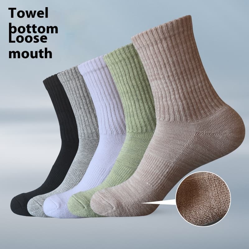 Cotton Thickened Socks Loose Towel Athletic