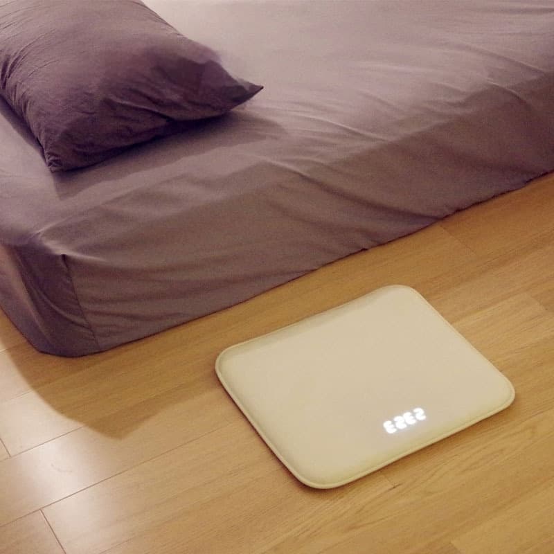 Smart carpet mat lazy music alarm clock creative