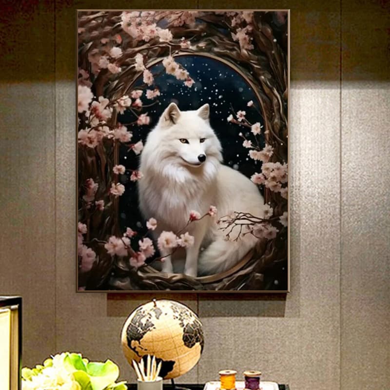 Animal diamond painting handmade landscape