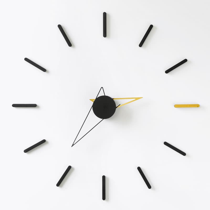 Wozoom house quasi background wall decoration clock living room