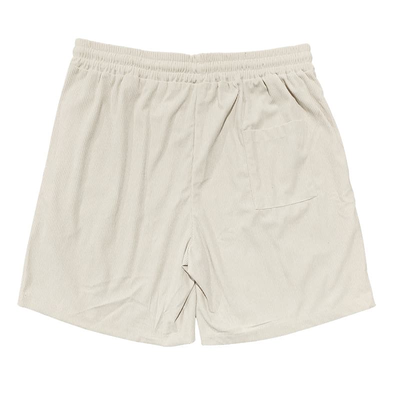 Men's Cargo Shorts Summer Vintage Corduroy Drawstring Pants
