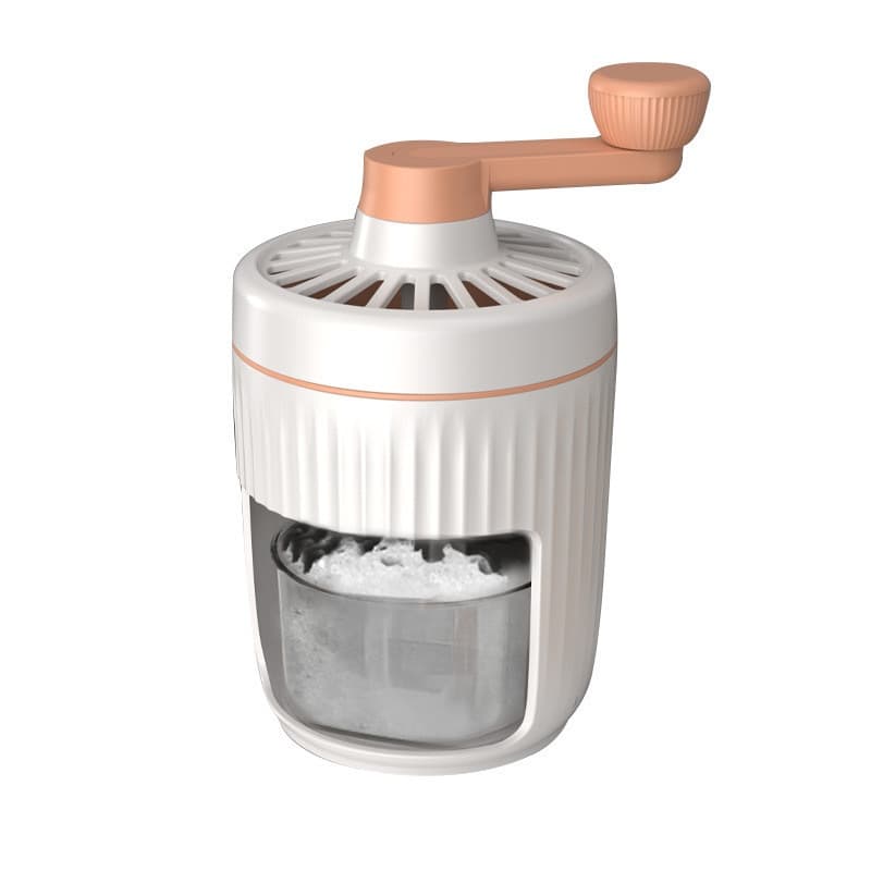 Hand-cranked ice shaving machine small household ice crusher smoothie