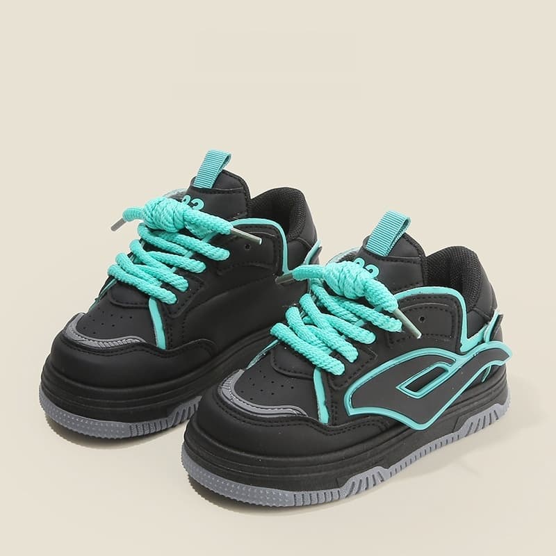 Boys' casual board shoes high top