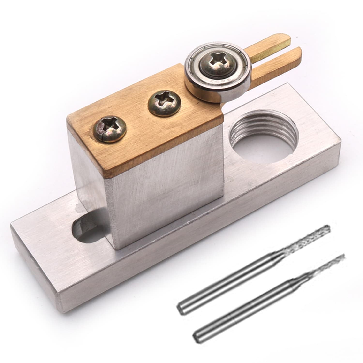 Violin electric inlay bracket making tool
