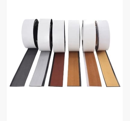 Yacht teak edge strip deck pad floor