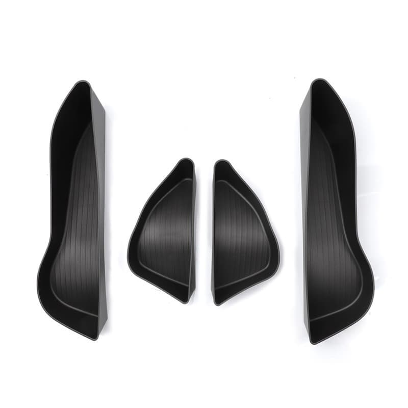 Car door card slot storage box