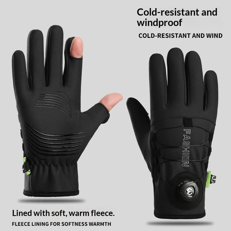 Men's thermal cycling gloves for winter